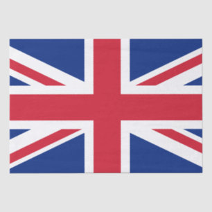 Flagge des Vereinigten Königreichs Seidenpapier