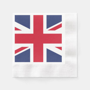 Flagge des Vereinigten Königreichs Serviette