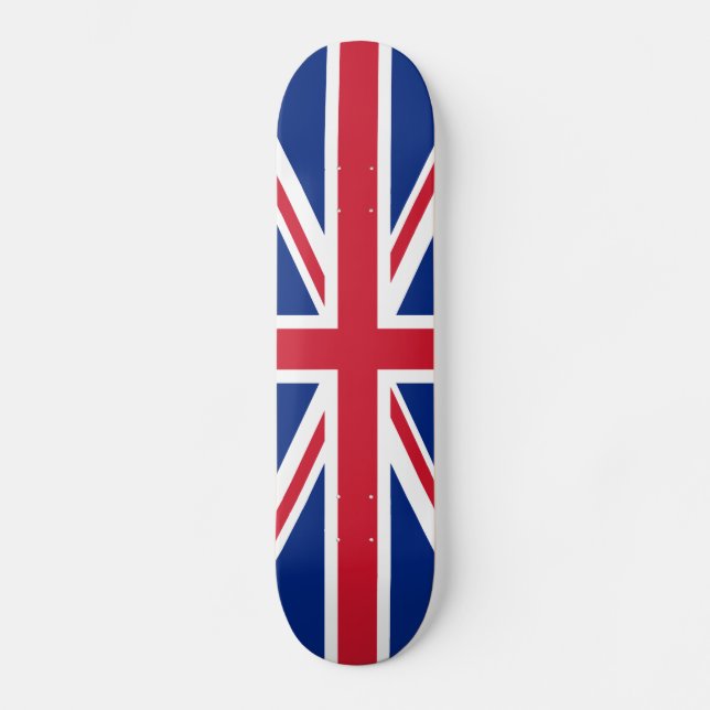 Flagge des Vereinigten Königreichs Skateboard (Vorderseite)