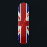 Flagge des Vereinigten Königreichs Skateboard<br><div class="desc">Flagge des Vereinigten Königreichs Design ist auf anderen Produkten erhältlich.</div>
