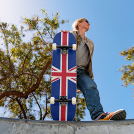 Flagge des Vereinigten Königreichs Skateboard