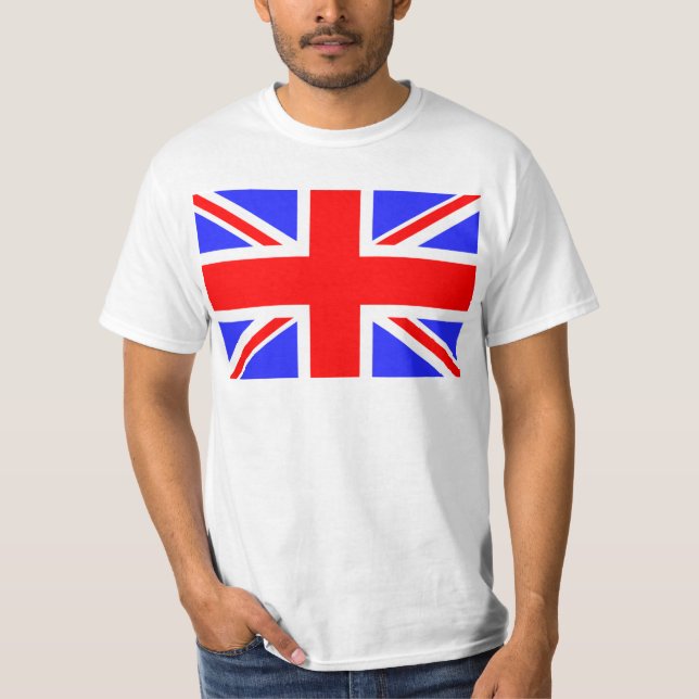 Flagge des Vereinigten Königreichs T-Shirt (Vorderseite)