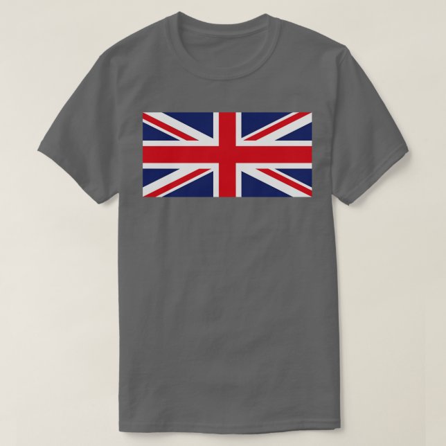 Flagge des Vereinigten Königreichs T-Shirt (Design vorne)