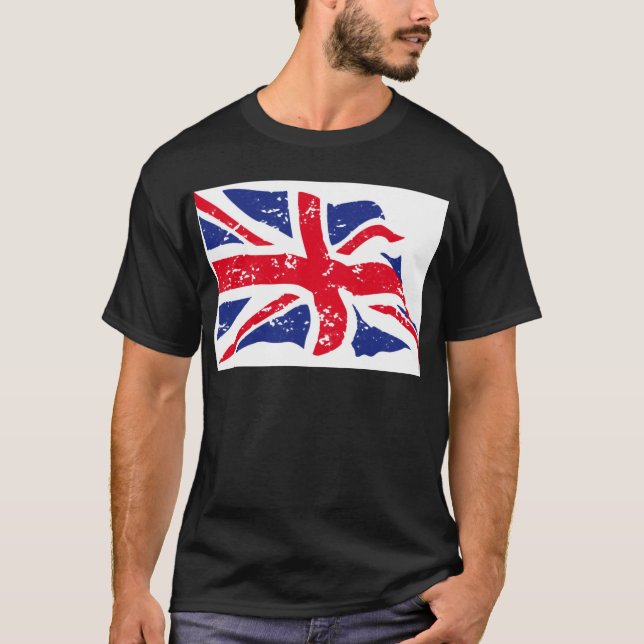 Flagge des Vereinigten Königreichs T-Shirt (Vorderseite)