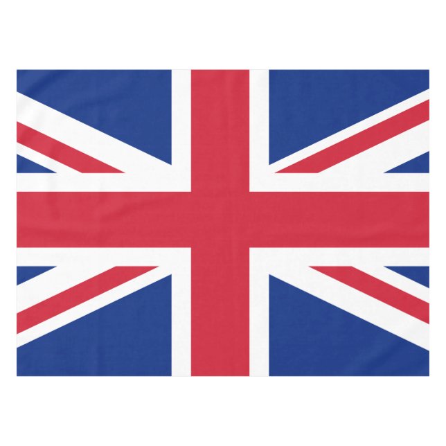 Flagge des Vereinigten Königreichs Tischdecke (Vorderseite (Horizontal))