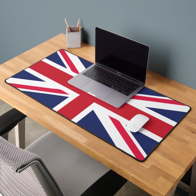 Flagge des Vereinigten Königreichs | Union Jack Schreibtischunterlage (Büro 2)