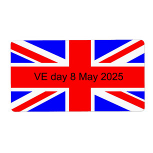 Flagge des Vereinigten Königreichs VE Tag 2025
