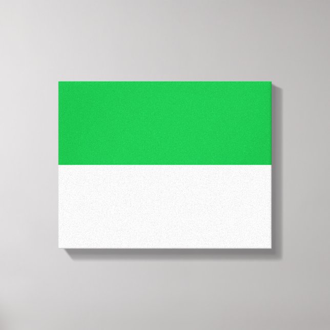 Flagge des Vlieland Leinwanddruck (Vorderseite)