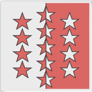 Flagge des Wallis Aufkleber