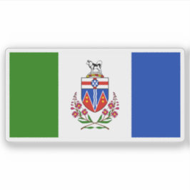 Flagge des Yukon-Territoriums, Kanada Aufkleber