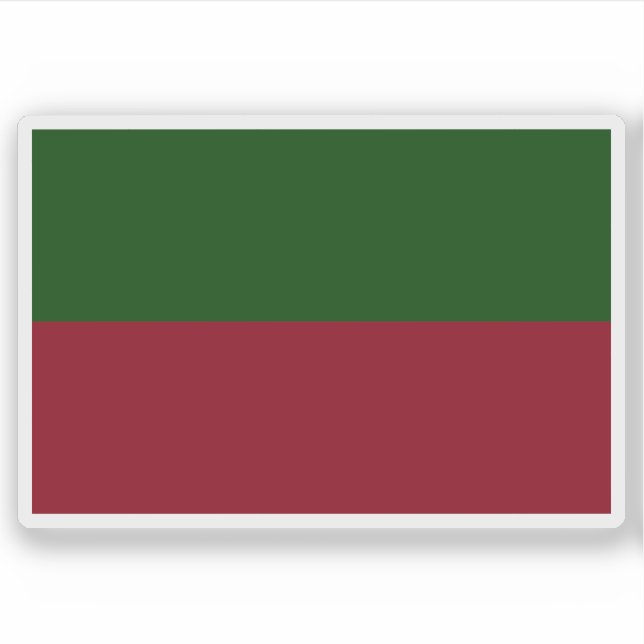 Flagge des zapotekischen Volkes, Mexiko Aufkleber (Vorderseite)