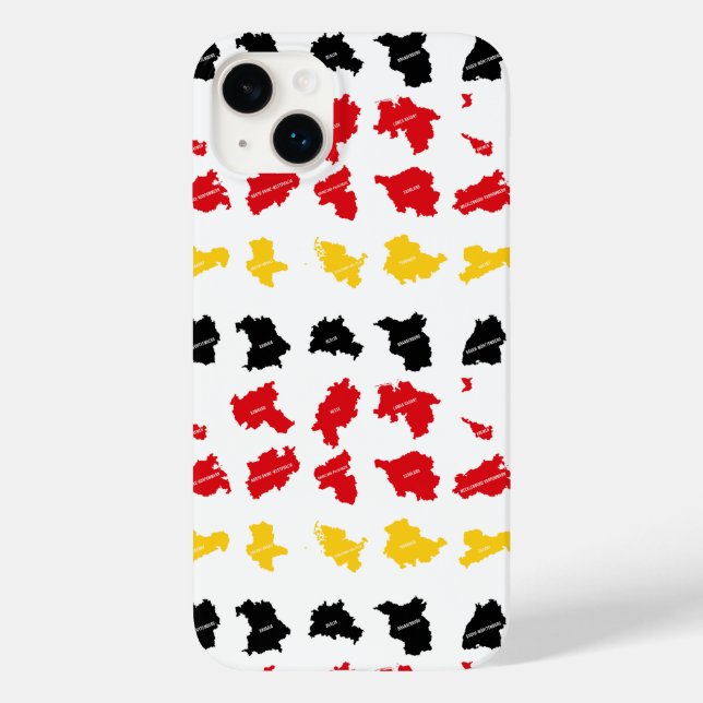 Flagge deutscher Staaten Case-Mate iPhone 14 Plus Hülle (Rückseite)