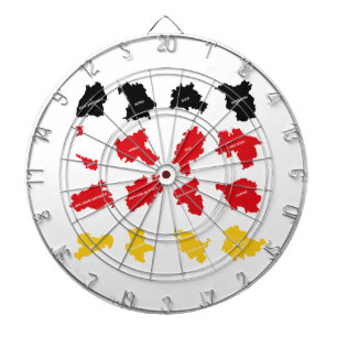 Flagge deutscher Staaten Dartscheibe