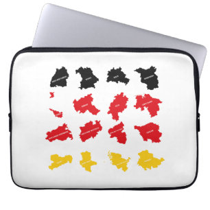 Flagge deutscher Staaten Laptopschutzhülle