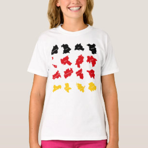 Flagge deutscher Staaten T-Shirt