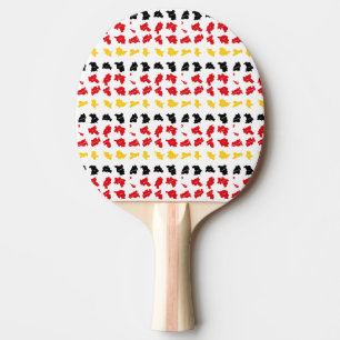 Flagge deutscher Staaten Tischtennis Schläger