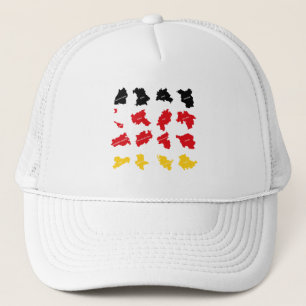 Flagge deutscher Staaten Truckerkappe