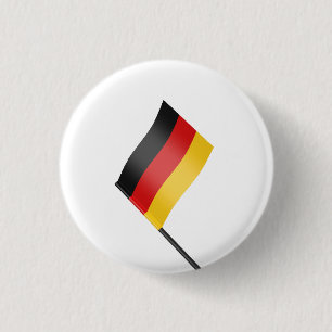 Flagge Deutschlands Button