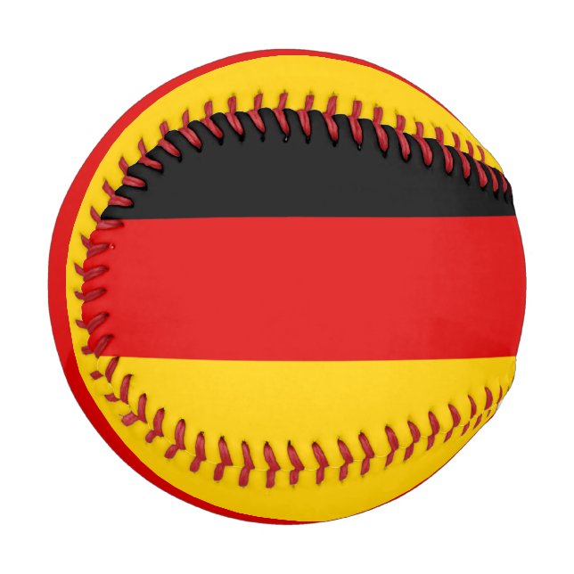 Flagge Deutschlands (Deutschland) Baseball (Vorderseite Links)