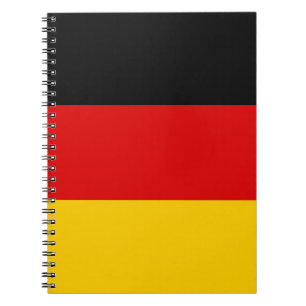 Flagge Deutschlands (Deutschland) Notizblock