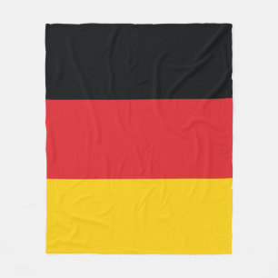 Flagge Deutschlands Fleecedecke