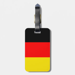 Flagge Deutschlands Gepäckanhänger