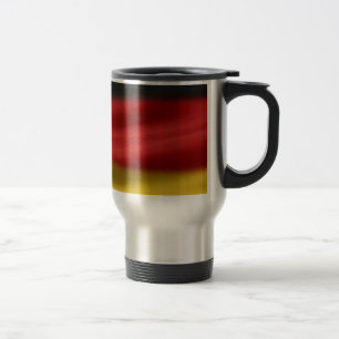 Flagge Deutschlands Reisebecher