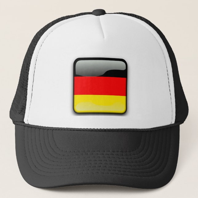 Flagge Deutschlands Truckerkappe (Vorderseite)