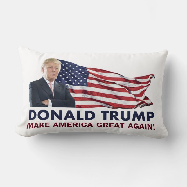 Flagge Donald Trump US Lendenkissen (Vorderseite)