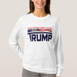Flagge Donald Trump US T-Shirt