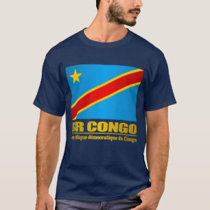 Flagge Dr der Kongo T-Shirt