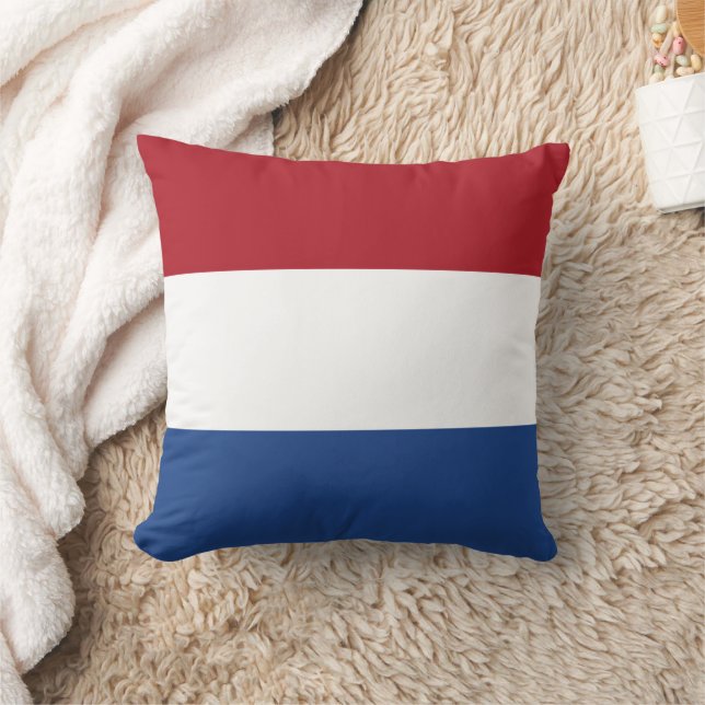 Flagge Dreifarbiges Niederlande Kissen (Decke)