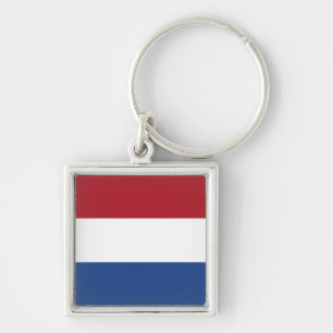 Flagge Dreifarbiges Niederlande Schlüsselanhänger