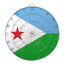 Flagge Dschibutis (Afrikanische Nation)