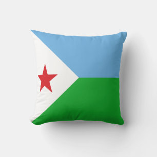 Flagge Dschibutis Kissen