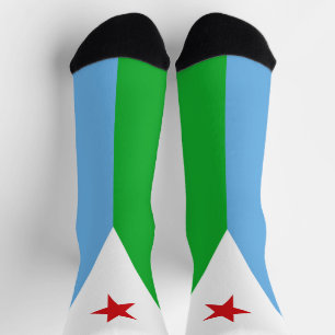 Flagge Dschibutis Socken