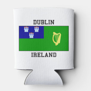 Flagge Dublins, Irland Dosenkühler
