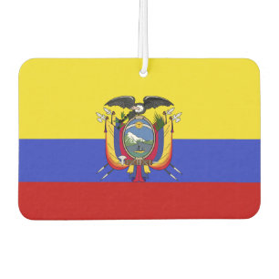 Flagge Ecuadors Autolufterfrischer