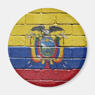 Flagge Ecuadors Magnet