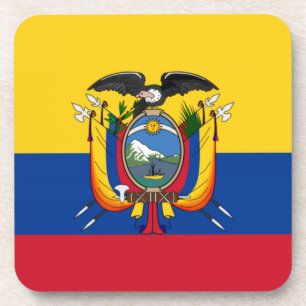 Flagge Ecuadors Untersetzer