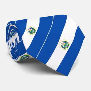 Flagge El Salvador Krawatte