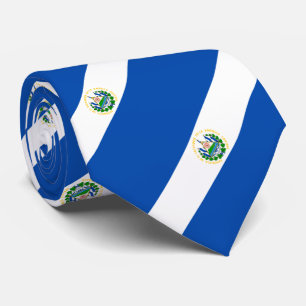 Flagge El Salvador Krawatte