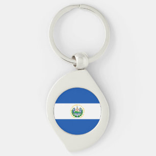 Flagge El Salvador Schlüsselanhänger