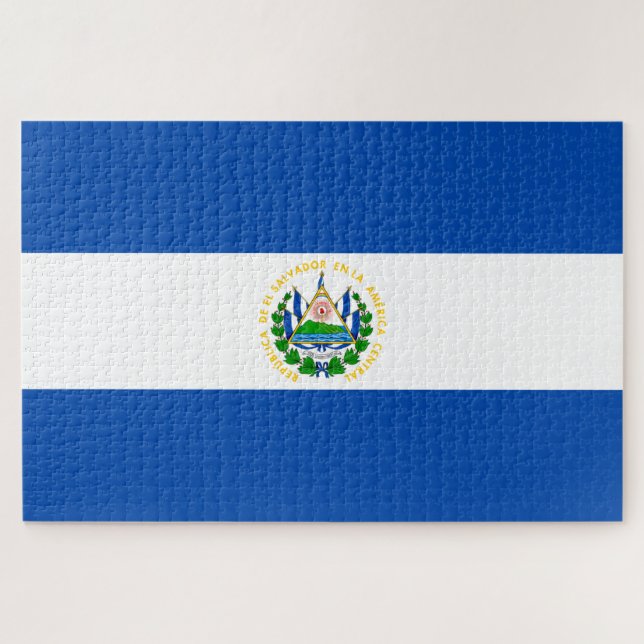 Flagge El Salvadors (Horizontal)