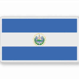Flagge El Salvadors Aufkleber