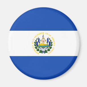 Flagge El Salvadors - Bandera de El Salvador Magnet