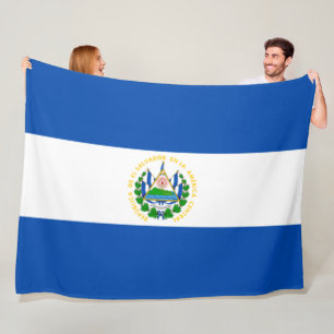 Flagge El Salvadors Fleecedecke