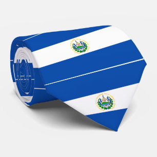 Flagge El Salvadors Krawatte