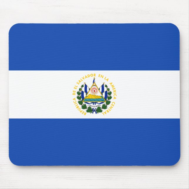 Flagge El Salvadors Mousepad (Vorne)