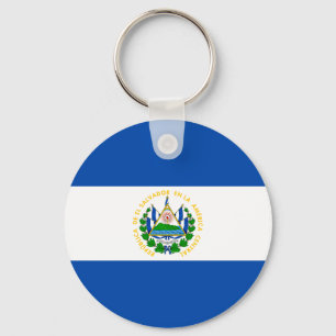 Flagge El Salvadors Schlüsselanhänger